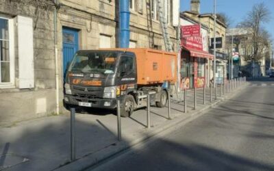 Où louer une benne pour évacuer de la tuile dans le centre-ville de TALENCE en Gironde ?