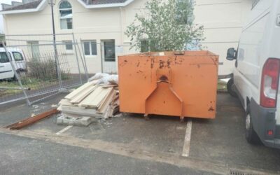Location de bennes 8m3 pour évacuation DIB de chantier sur Villenave d’Ornon en Gironde